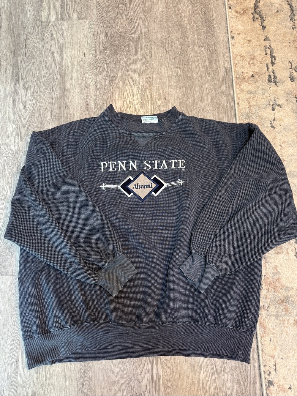 Vtg 90’s Penn State Alumni Lions Sweatshirt Mens XXL Blue NAS Sport Made In USA